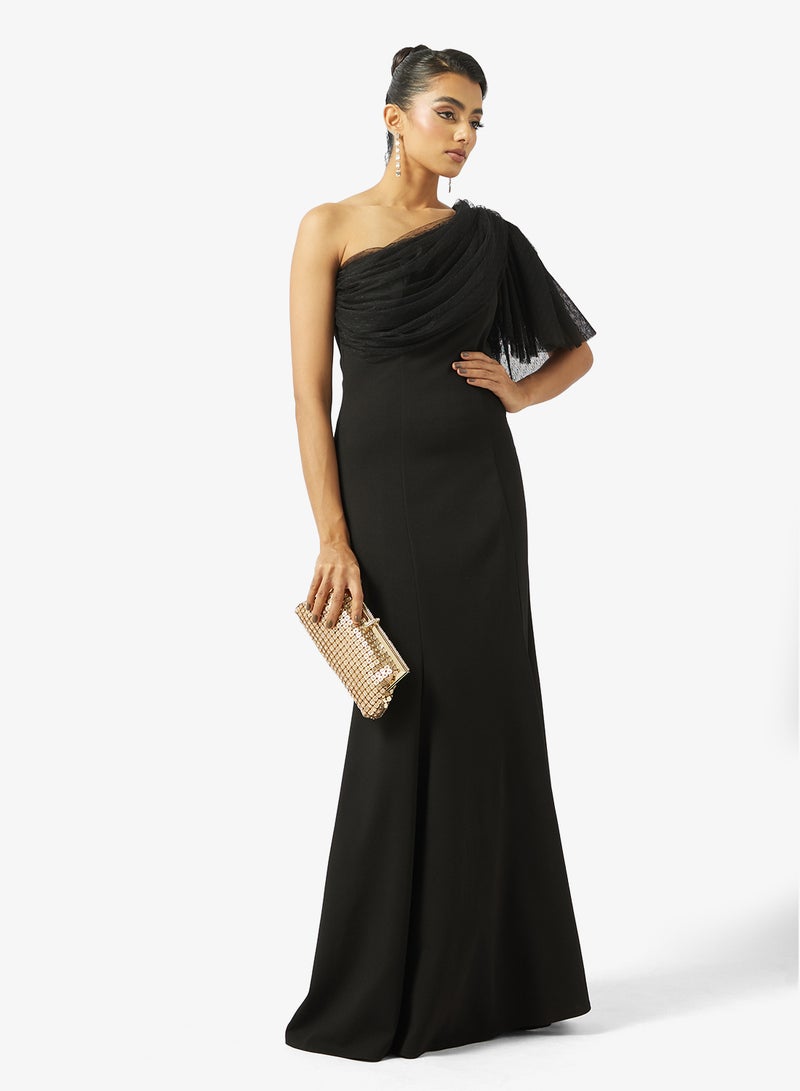 Iyra One Shoulder Maxi Dress - Image 4